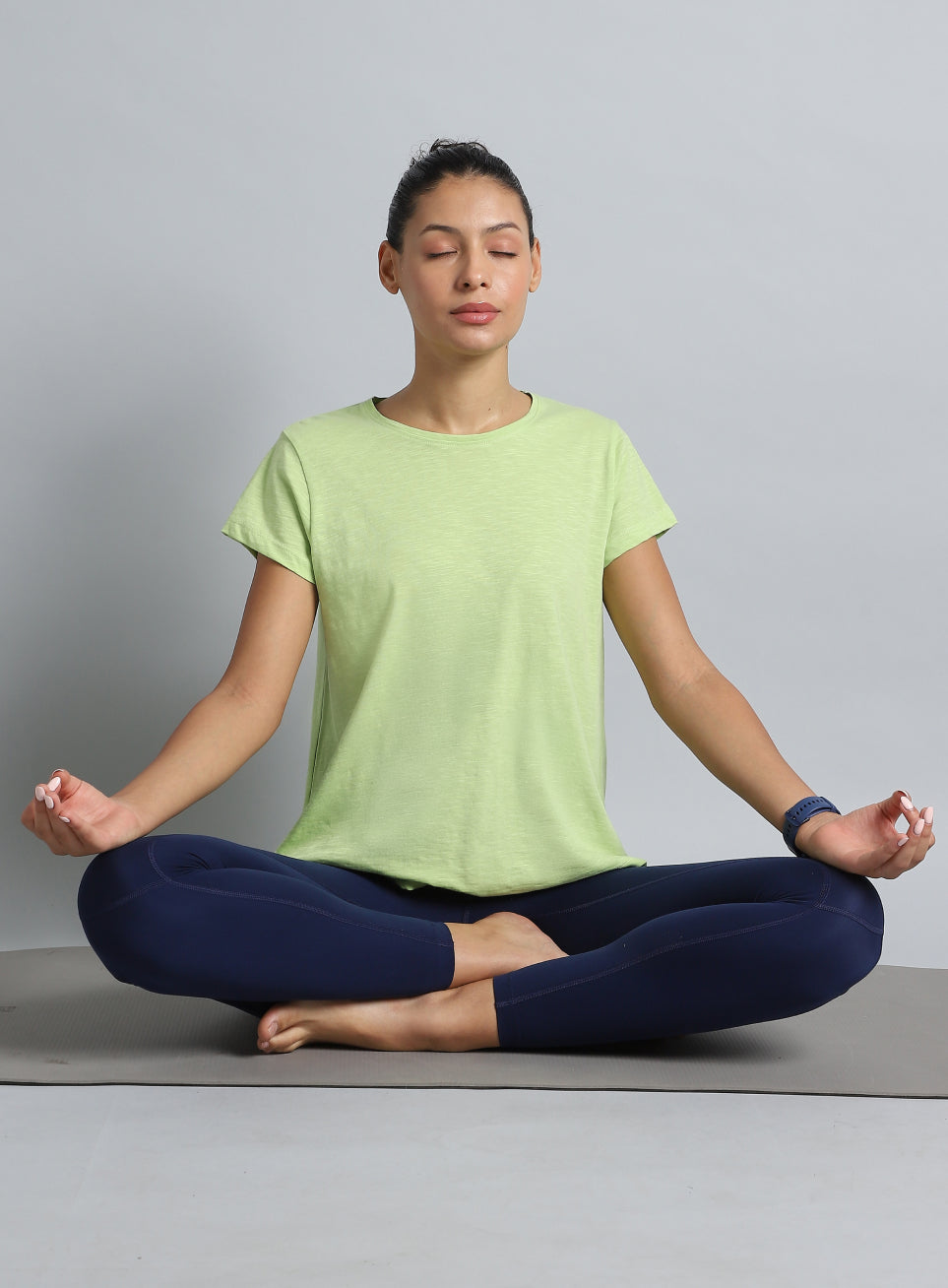 Women's Lime Yoga Flow Top