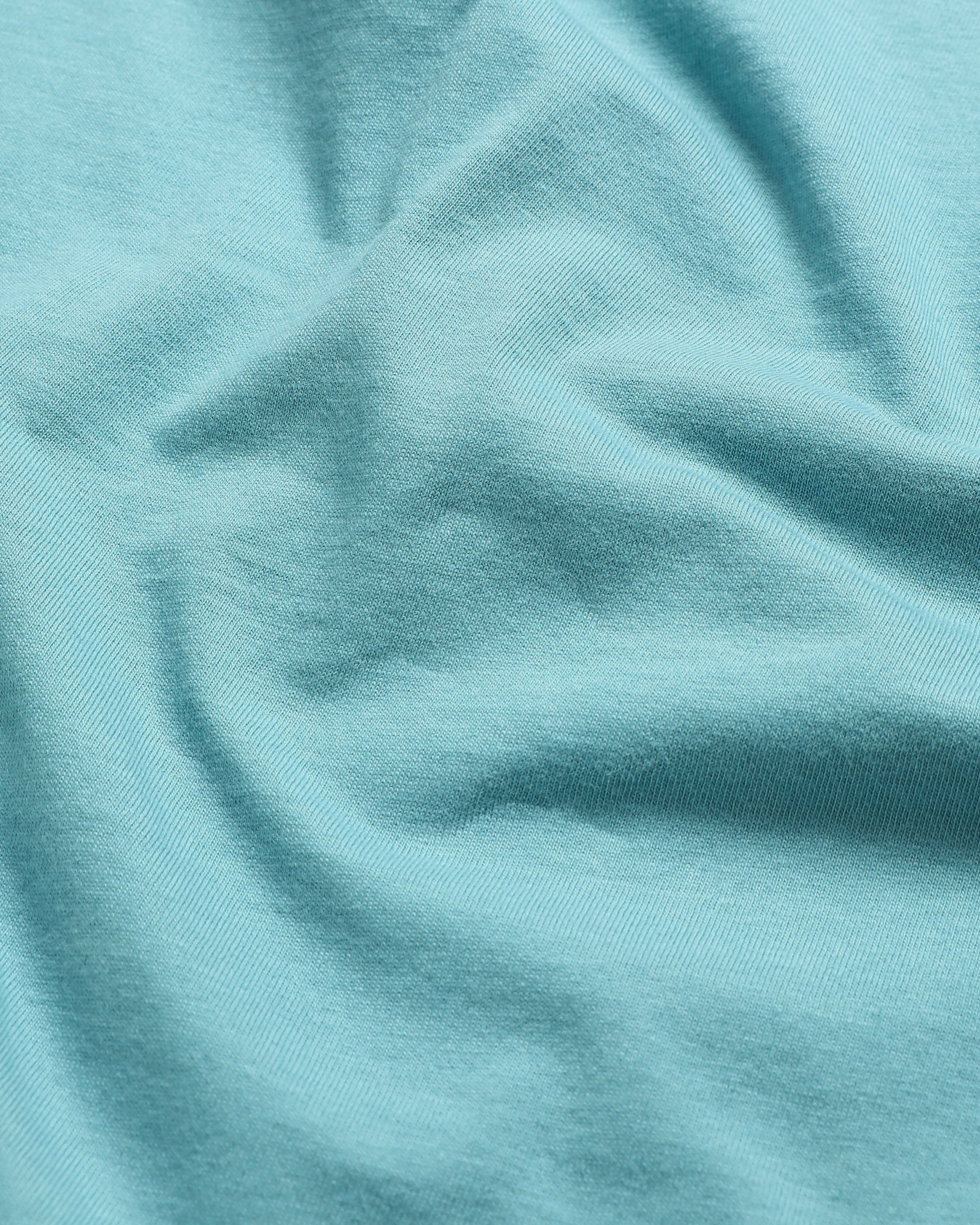 Women's Teal Pause and Align Printed T-shirt