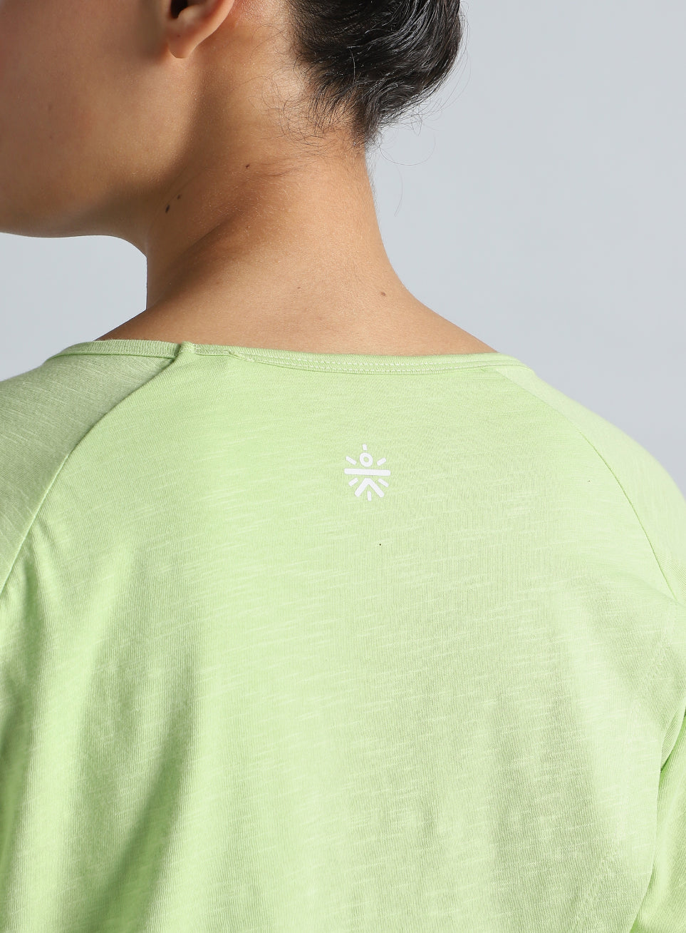Women's Lime Yoga Flow Full Sleeve Top