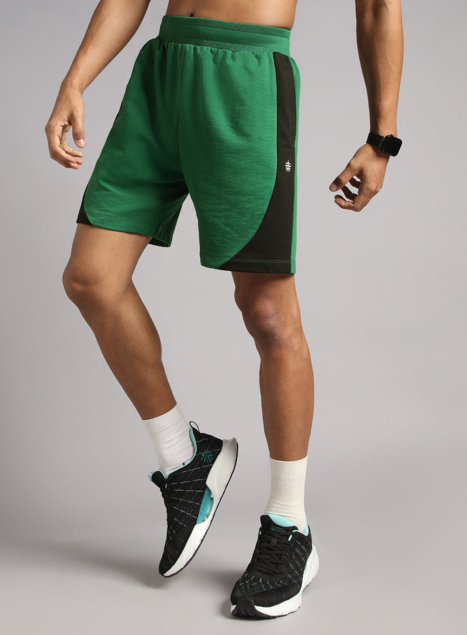 Men's Green Sports City Club Shorts
