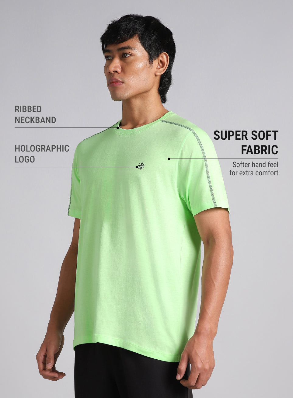 Men's Lime Cult Training Graphic T-shirt