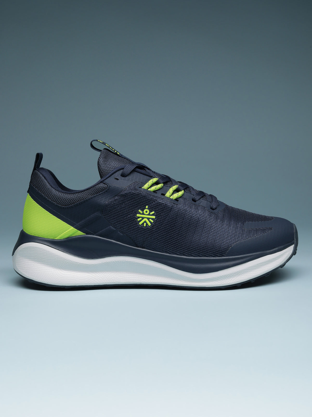 cult Men's Zyro Running Shoes - Navy/P.Green