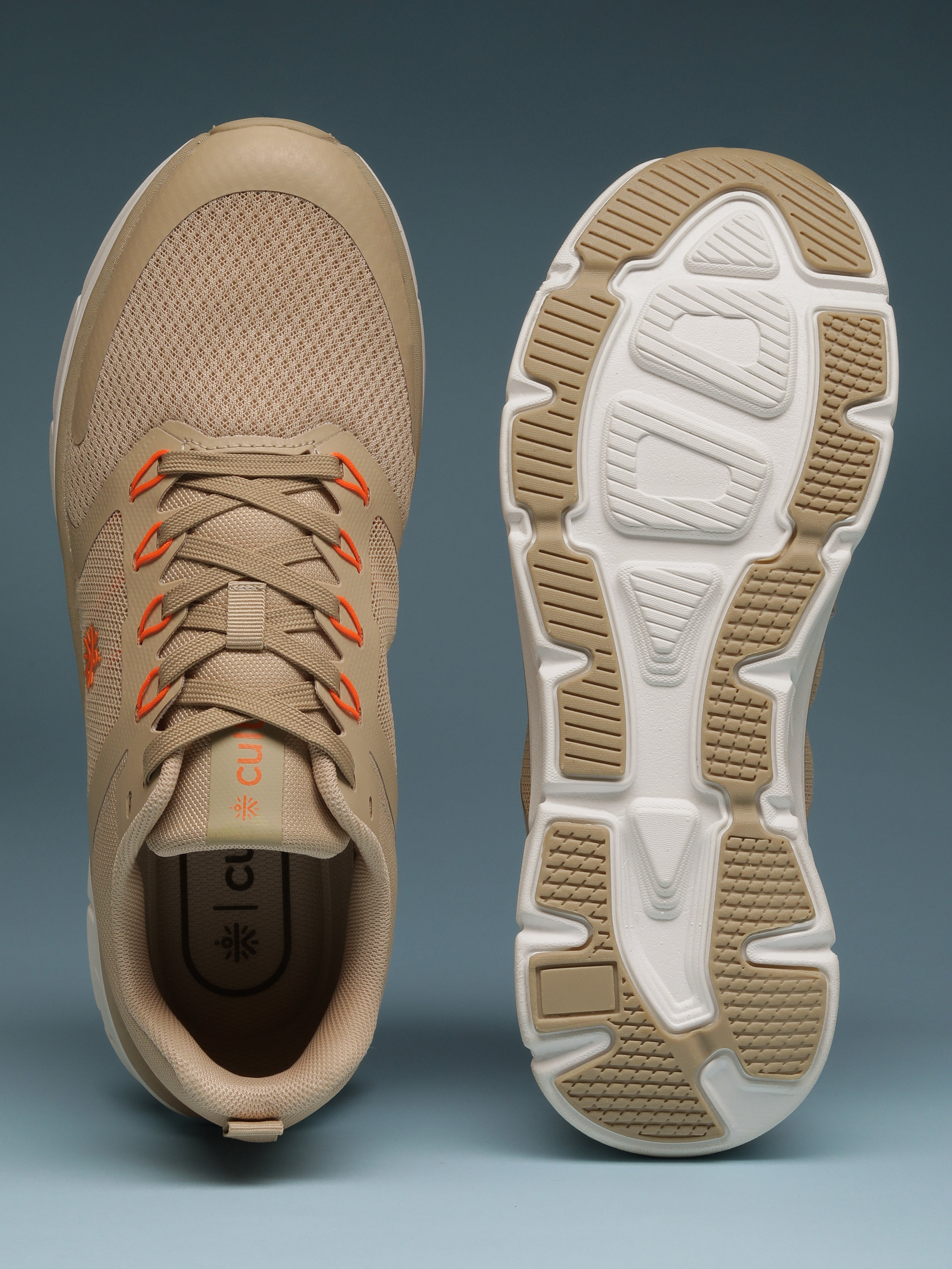 cult Men's Flint Running Shoes - Beige
