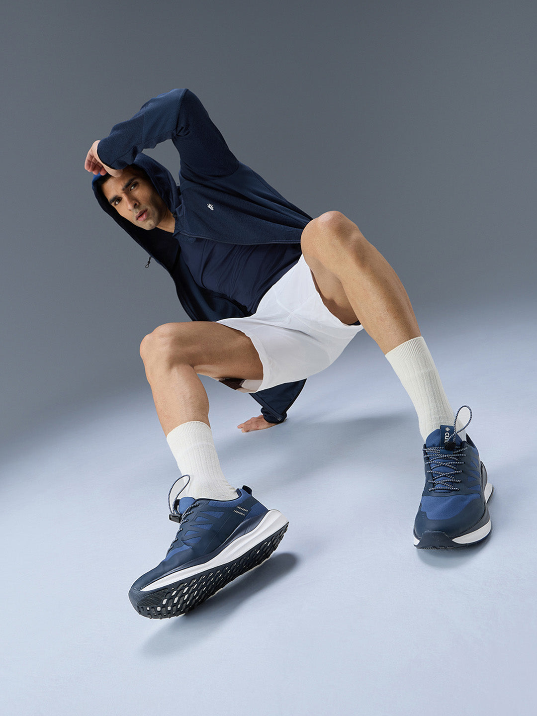 cult Men's Vaydr Running Shoes - Slate/Ice Blue