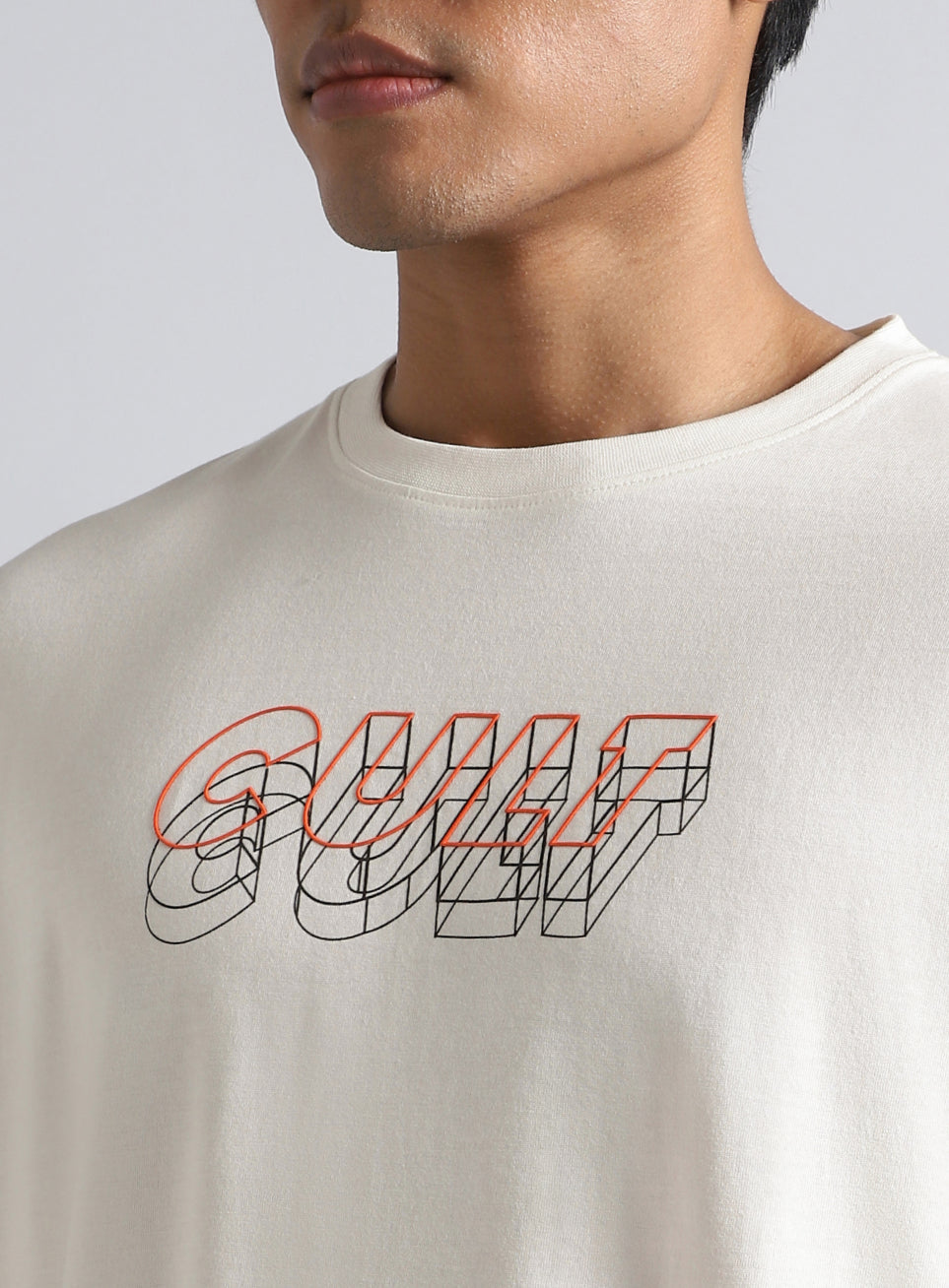 Men's White Cult Graphic Relaxed Fit T-shirt