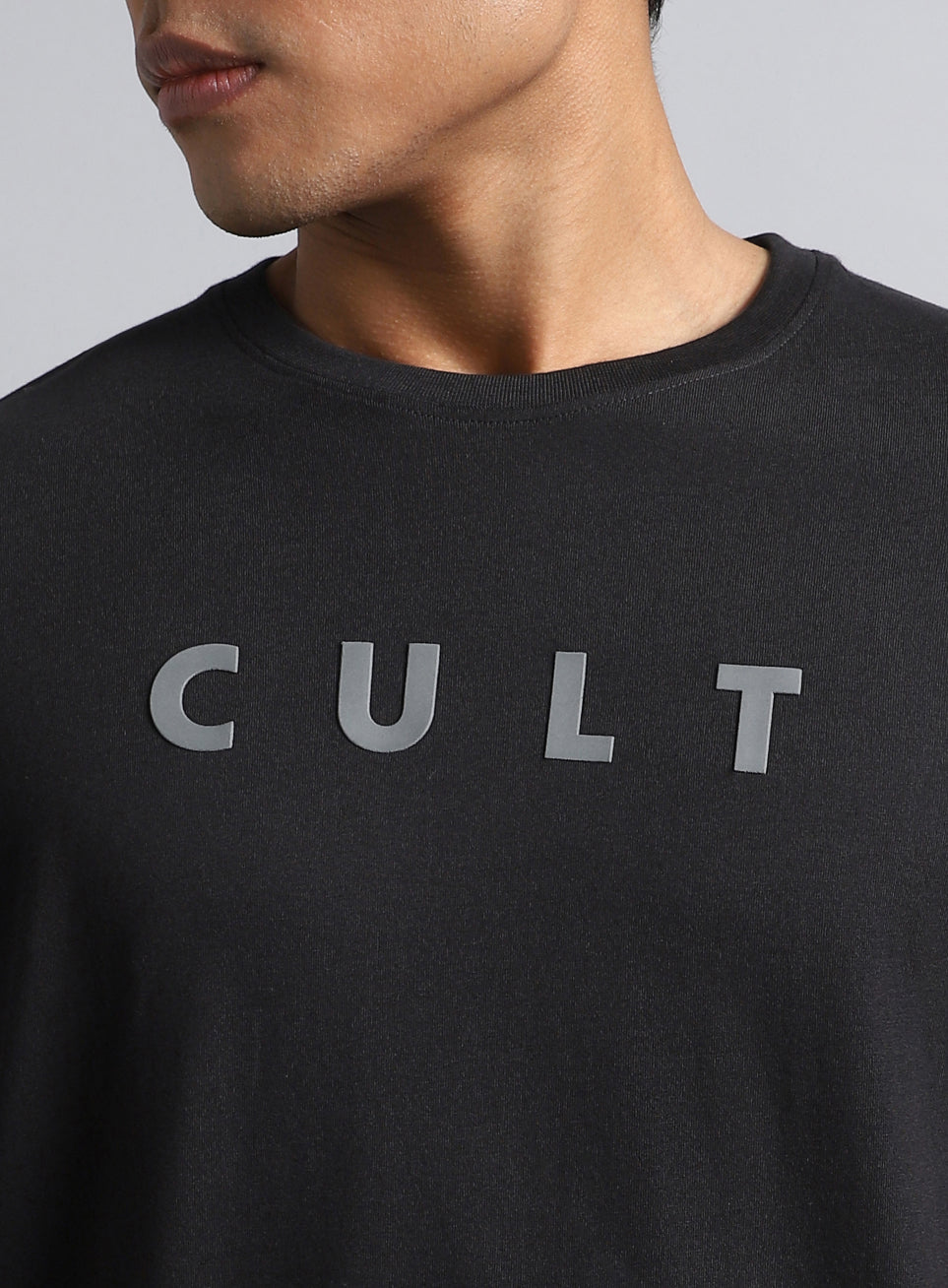 Men's Black Cult Graphic T-shirt