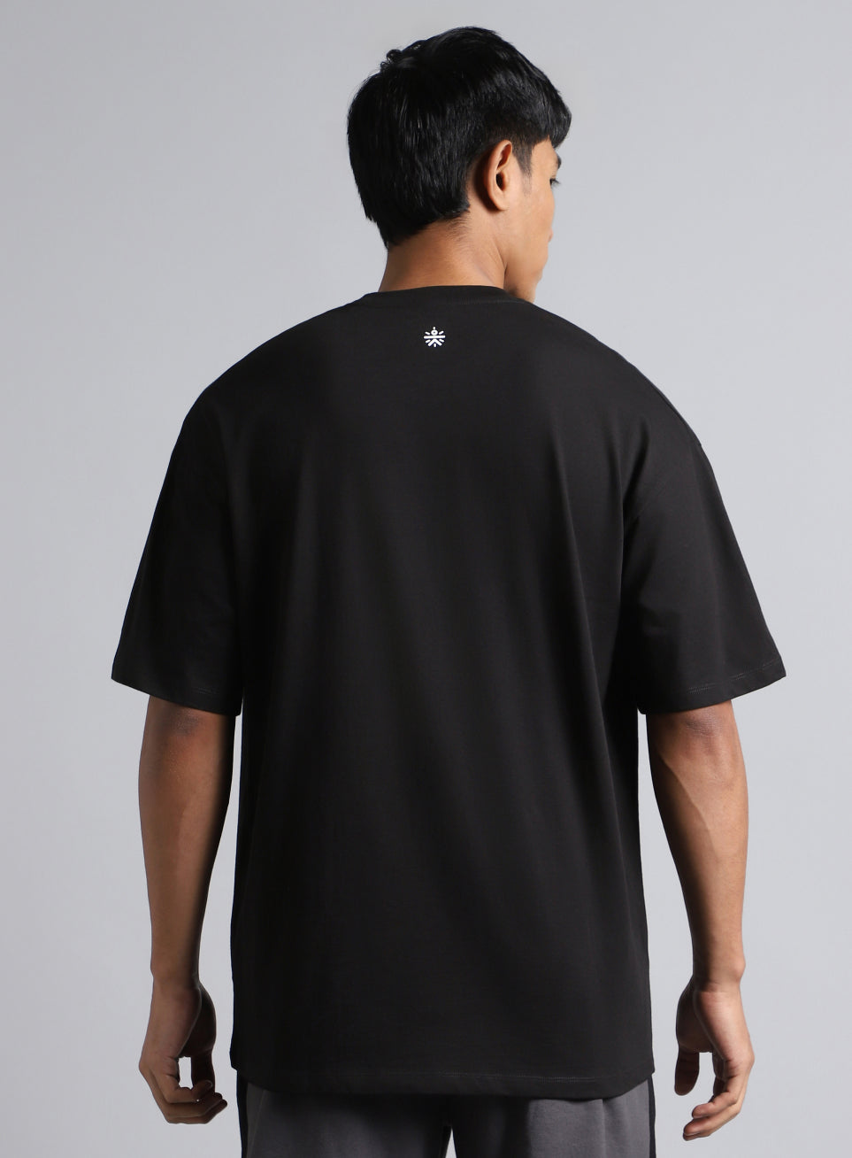 Men's Black Cult Brand Carrier Oversized Fit T-shirt