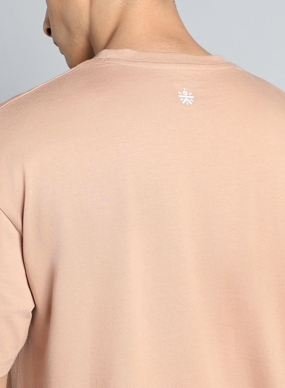 Men's Brown Cult Branding Graphic Relaxed T-shirt