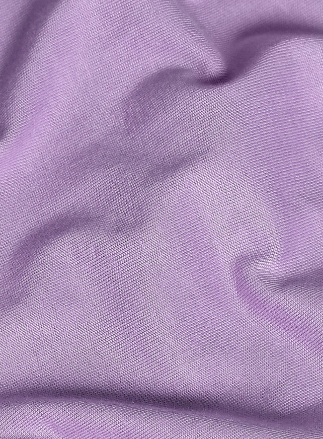 Women's Purple Back print Oversized fit T-shirt