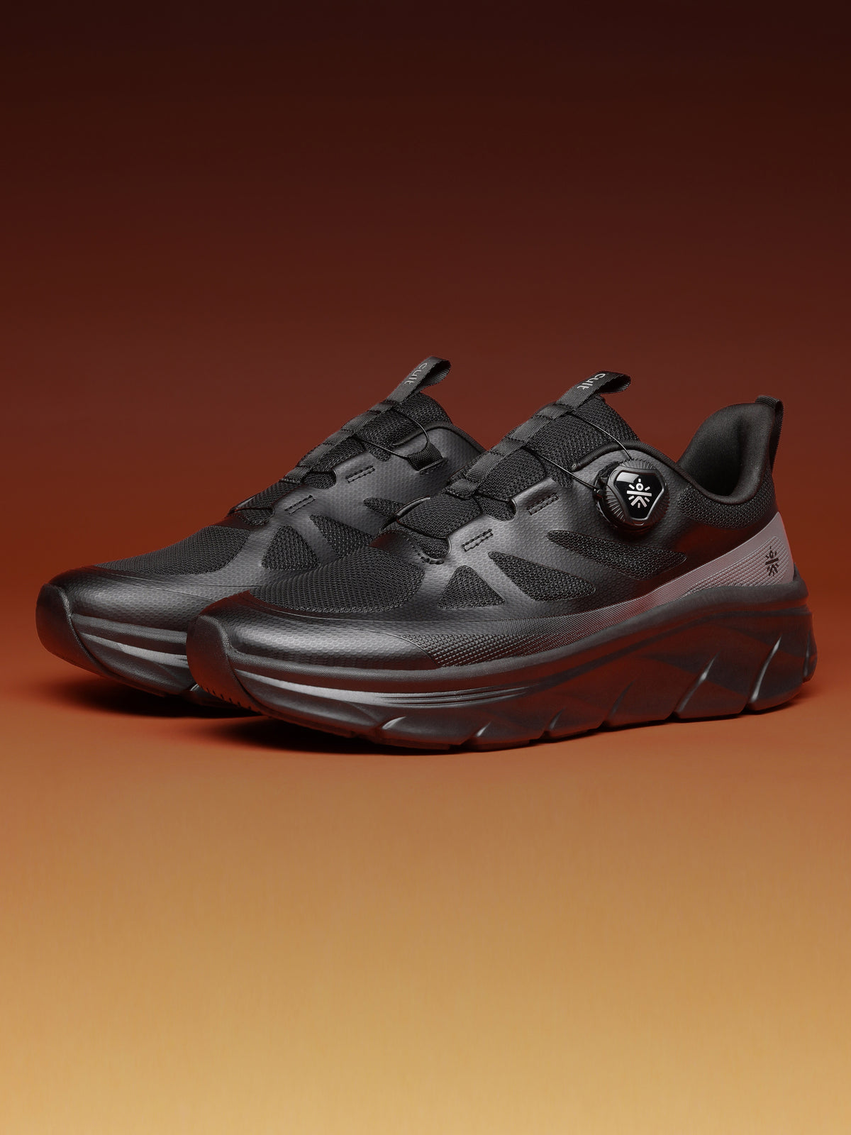 cult Men's AeroSprint Walking Shoes - Black/D.Grey