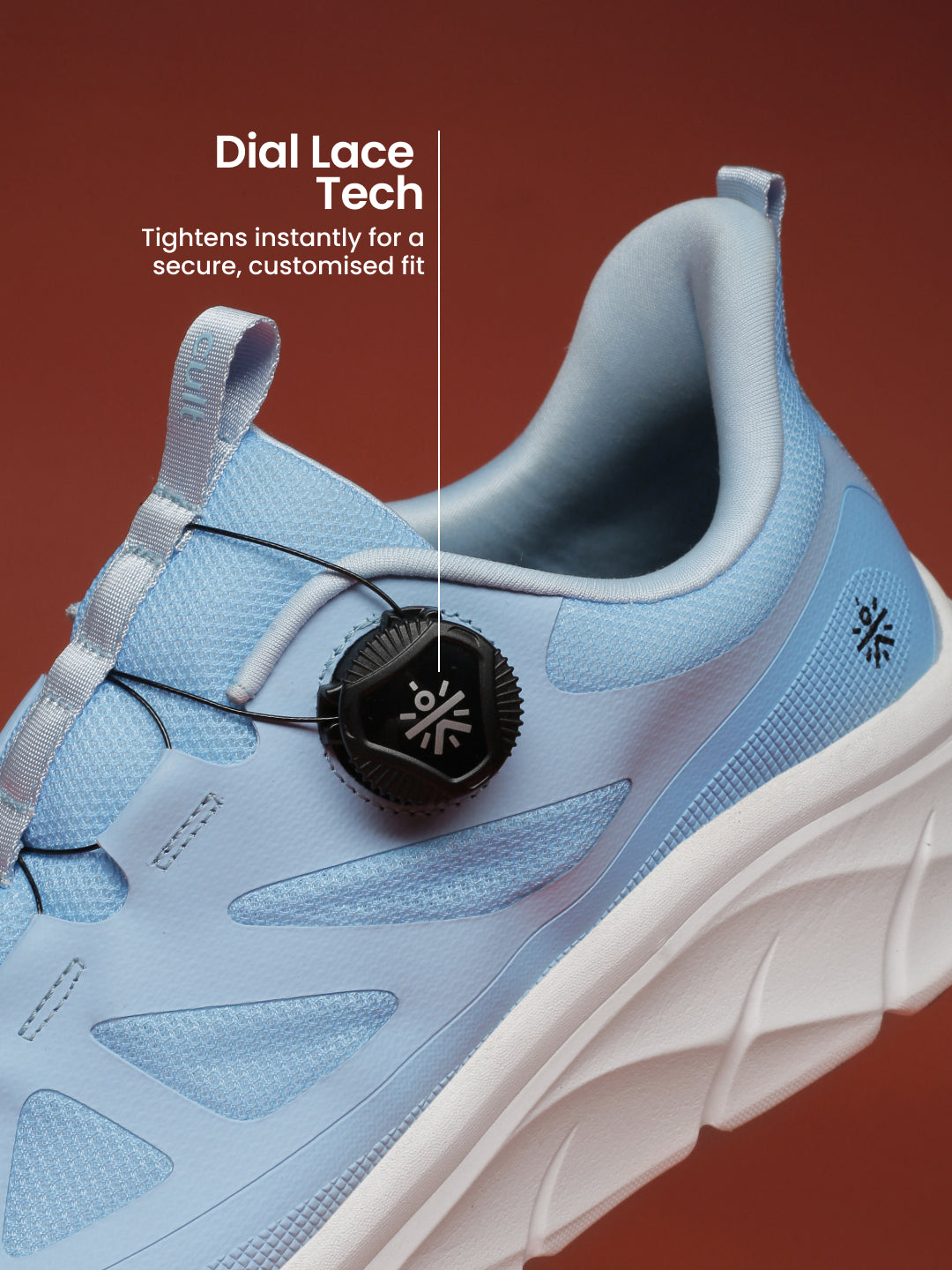 cult Men's AeroSprint Walking Shoes - Ice Blue/Slate
