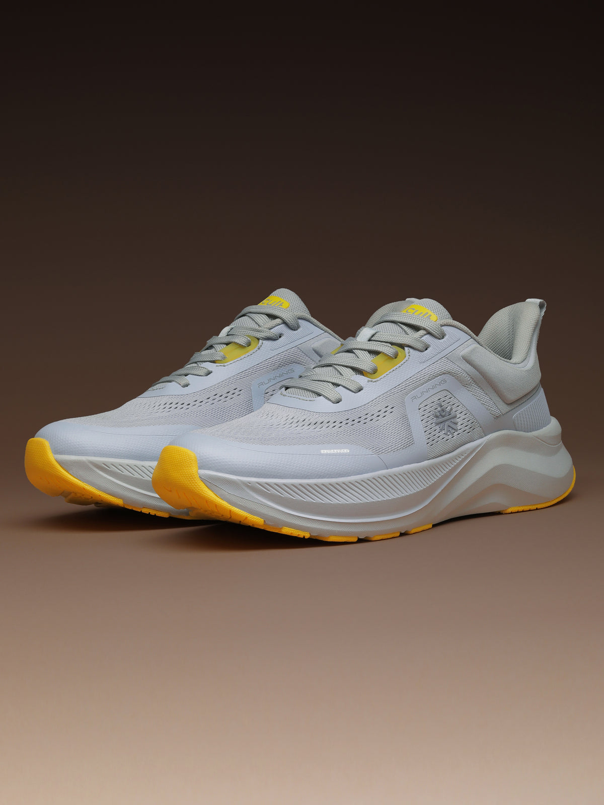 cult Women's ActiveBoost Running Shoes - Grey/Mustard
