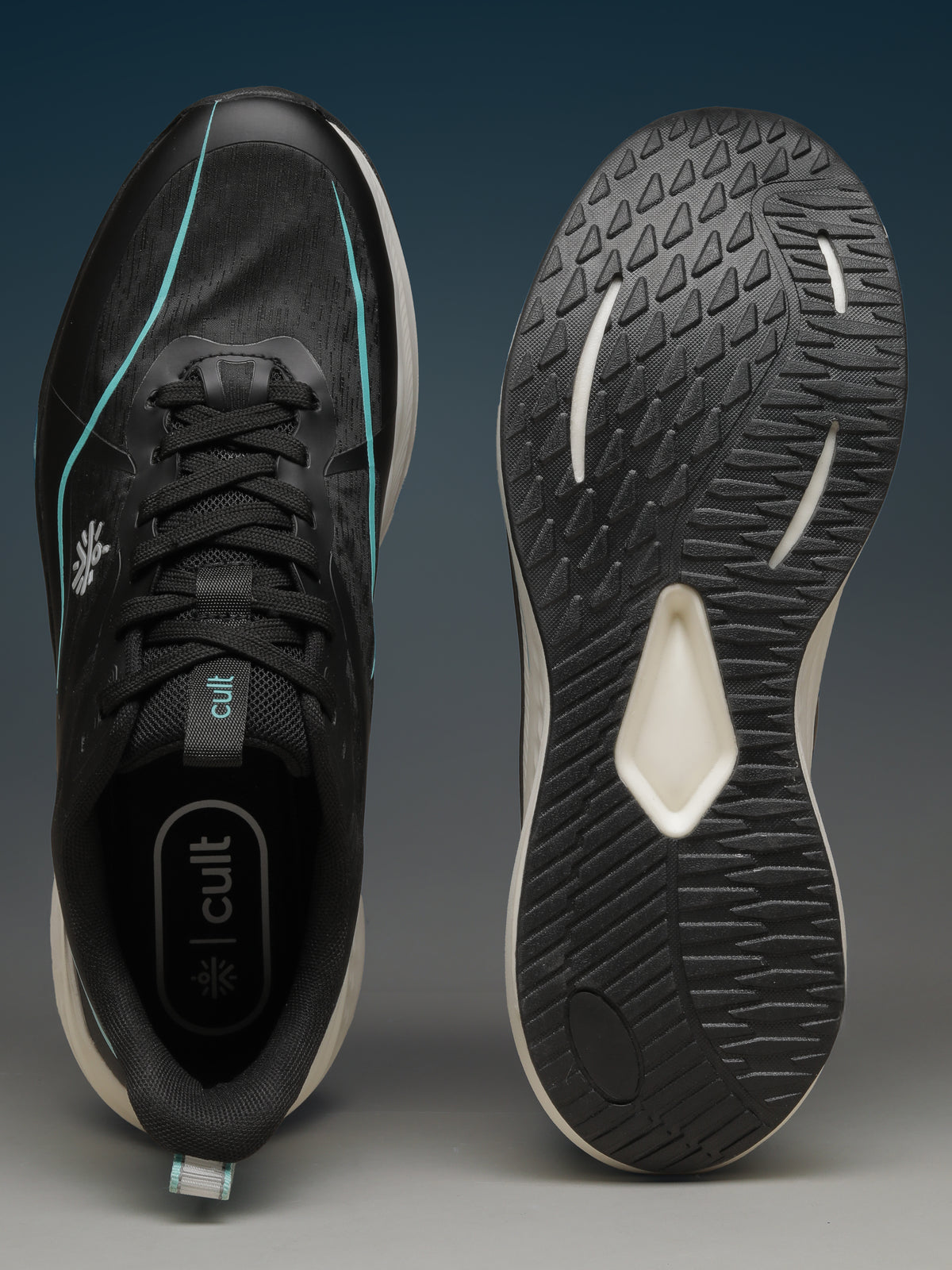 cult Men's SprintMax Running Shoes - Black