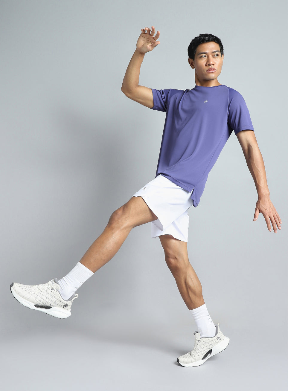 Men's Purple Running Club Graphic T-shirt