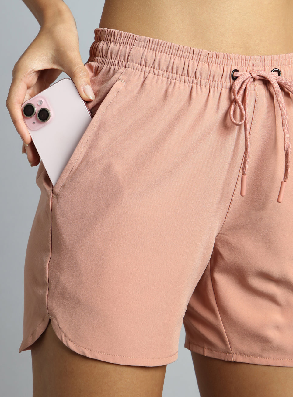 Women's Peach Running Essential Shorts