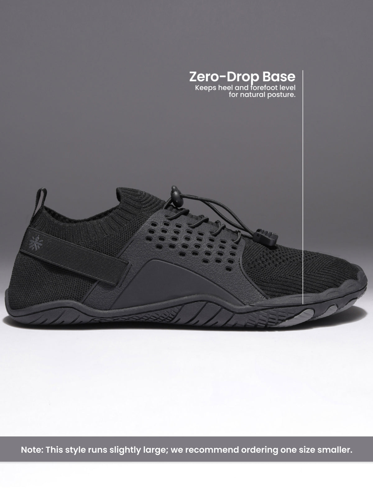 cult Men's FlexKnit Barefoot Training Shoes - Black