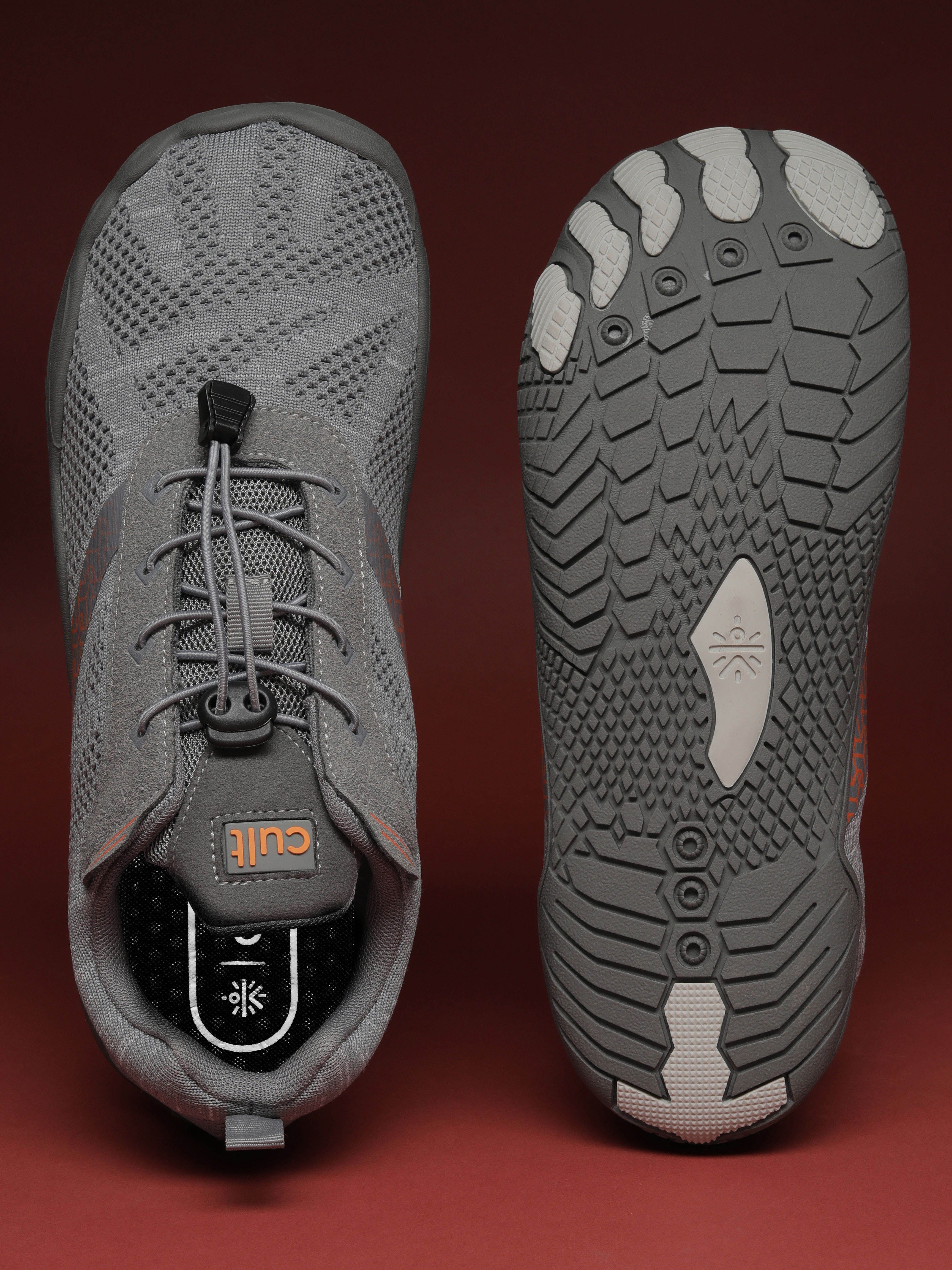 cult Men's KnitFit Barefoot Training Shoes - D.Grey