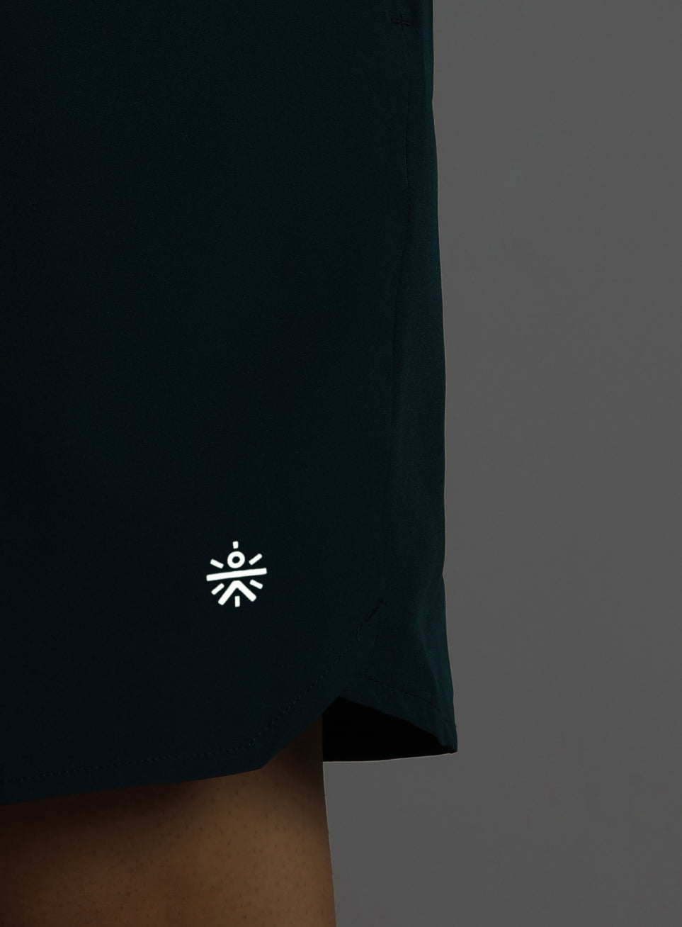 Men's Teal Runner's Essential Plus Size Shorts