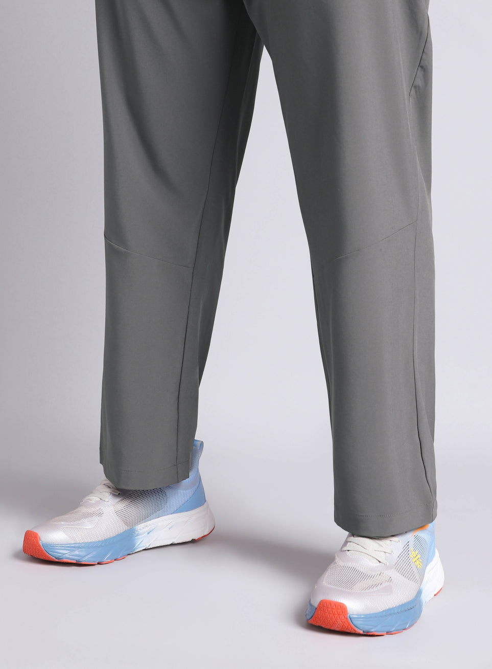 Men's Dark Grey Runner's Essential Plus Size Trackpants