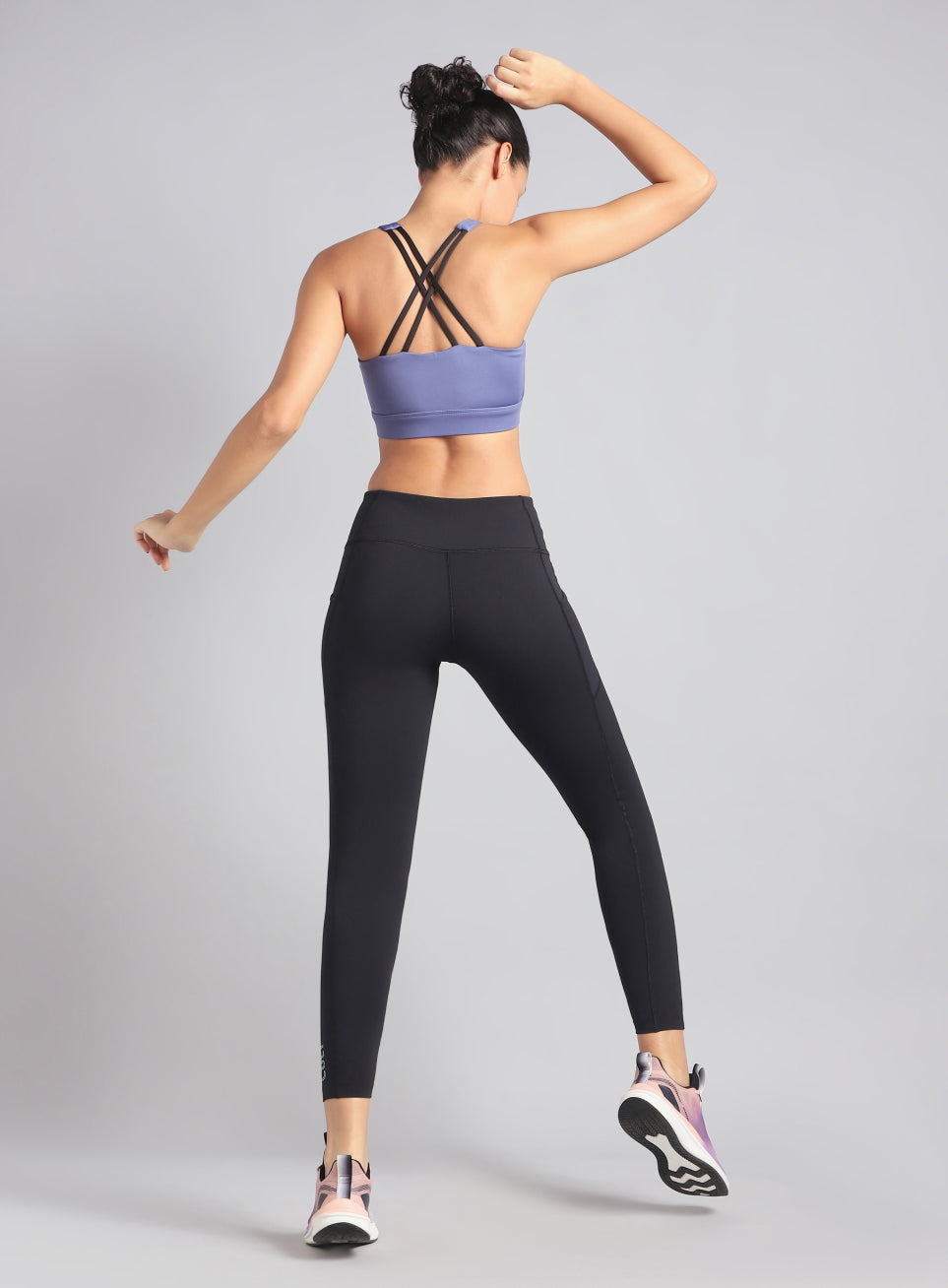 Women's Blue Hype Up High Support Training Bra