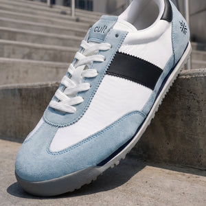 cult Men's UrbanEdge Sneakers - White/Ice Blue
