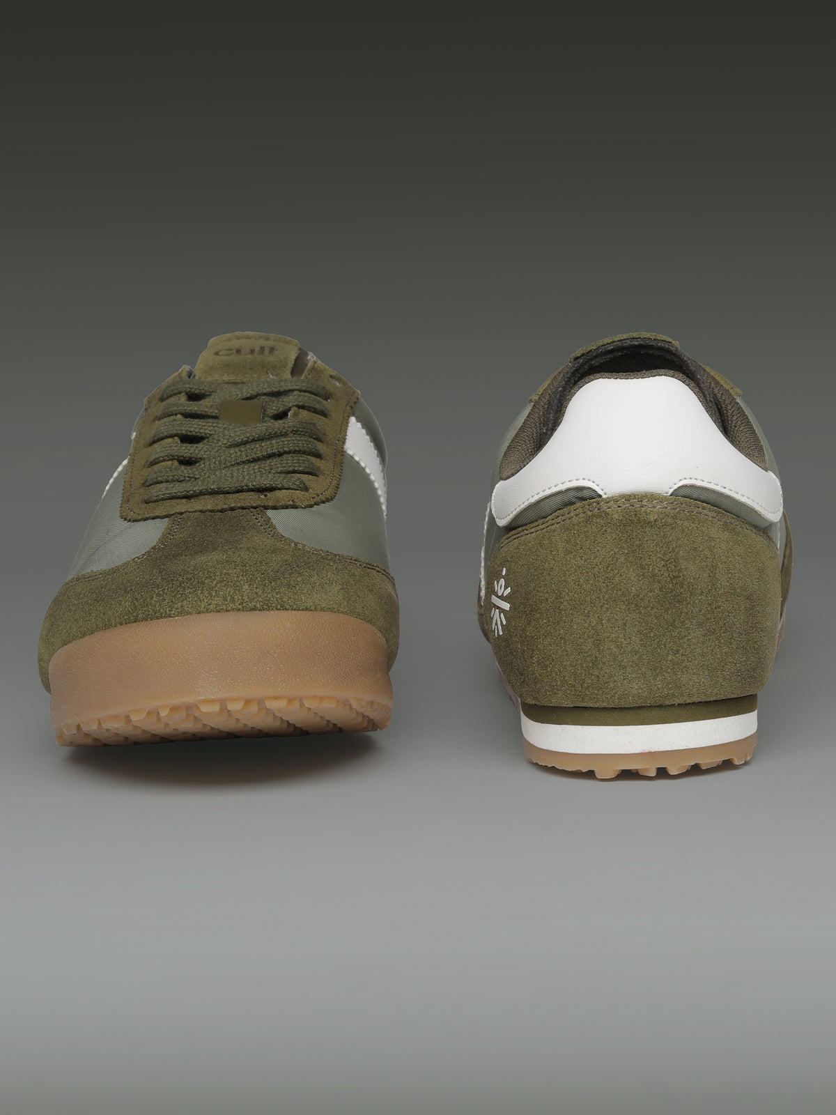 cult Men's UrbanEdge Sneakers - Sage Green/White