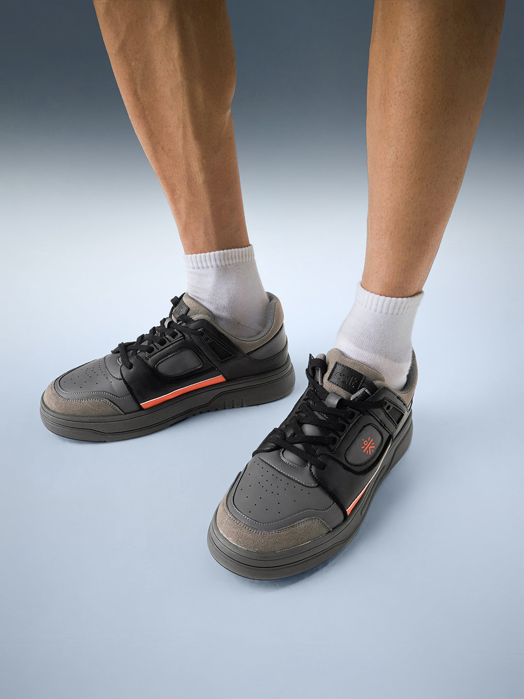 cult Men's AeroLite Sneakers - D.Grey/Black