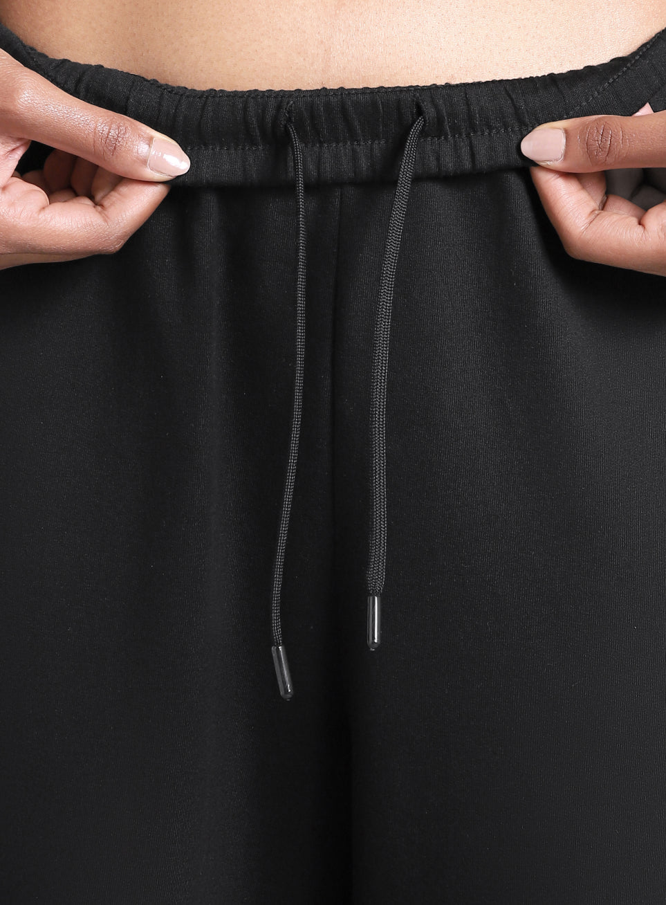 Women's Black Move Easy Trackpants