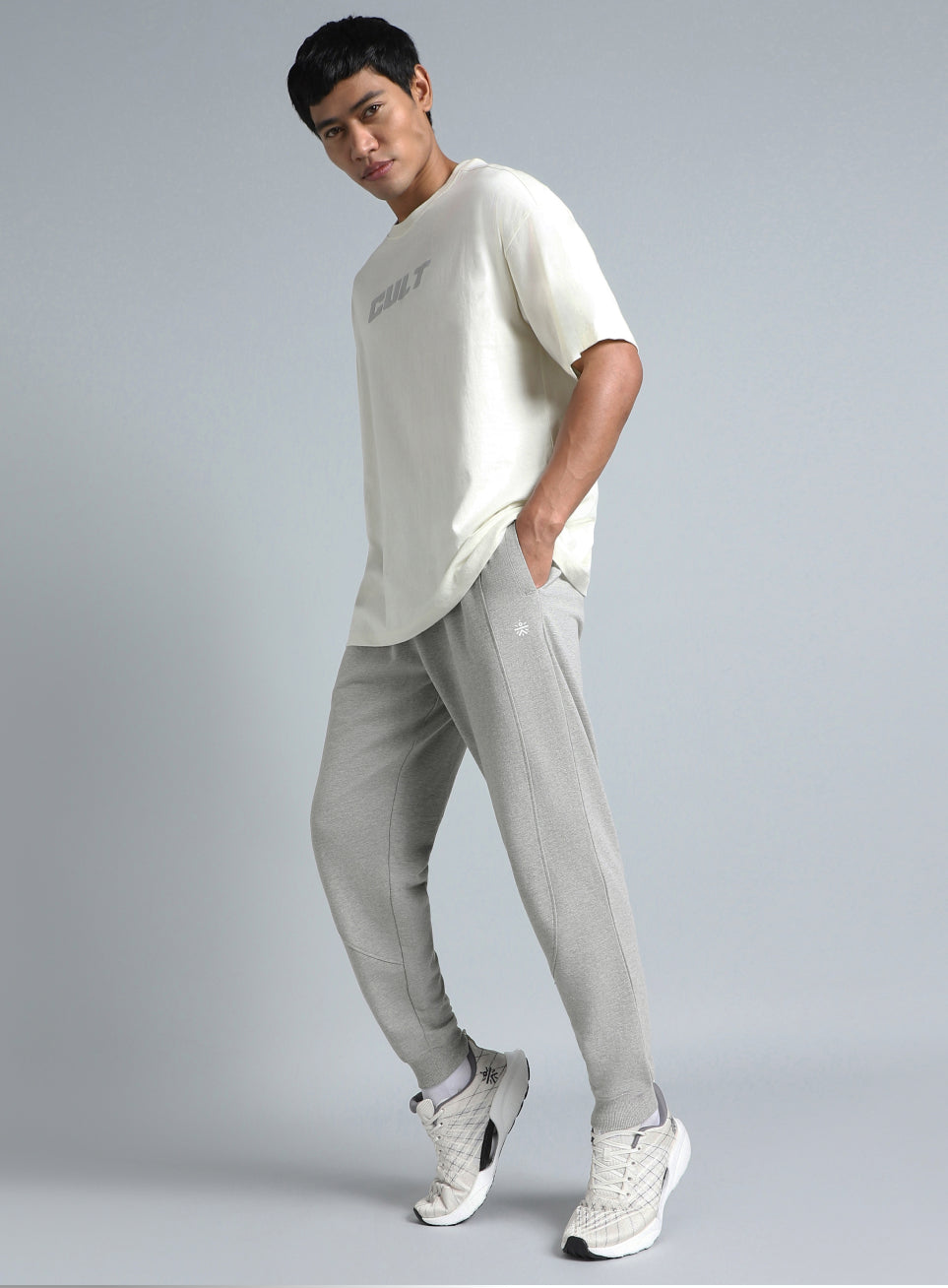 Men's Grey Move Easy Joggers