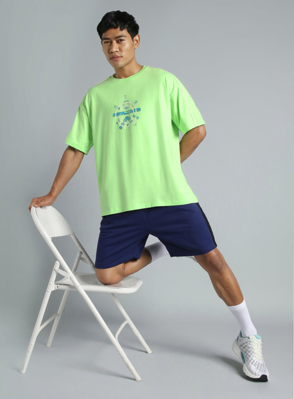 Men's Lime Cult Brand Carrier T-shirt
