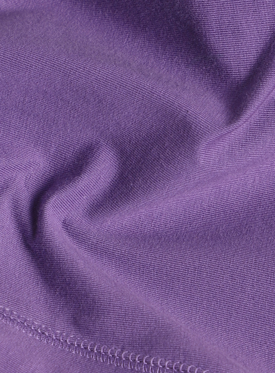 Women's Purple Yoga Flow Cotton Cropped Tights