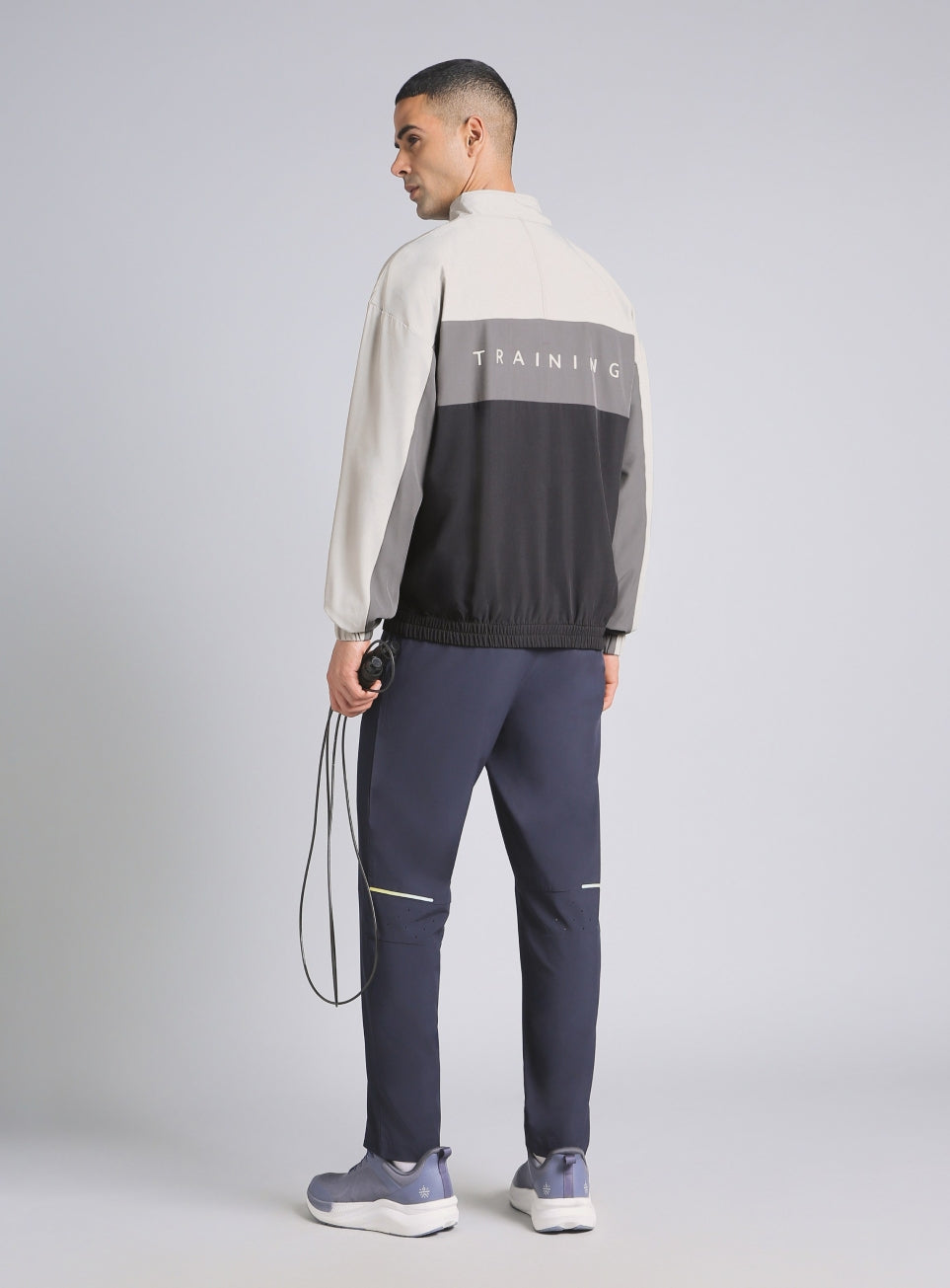 Men's Multicolor Training Relaxed Fit Layering Jacket