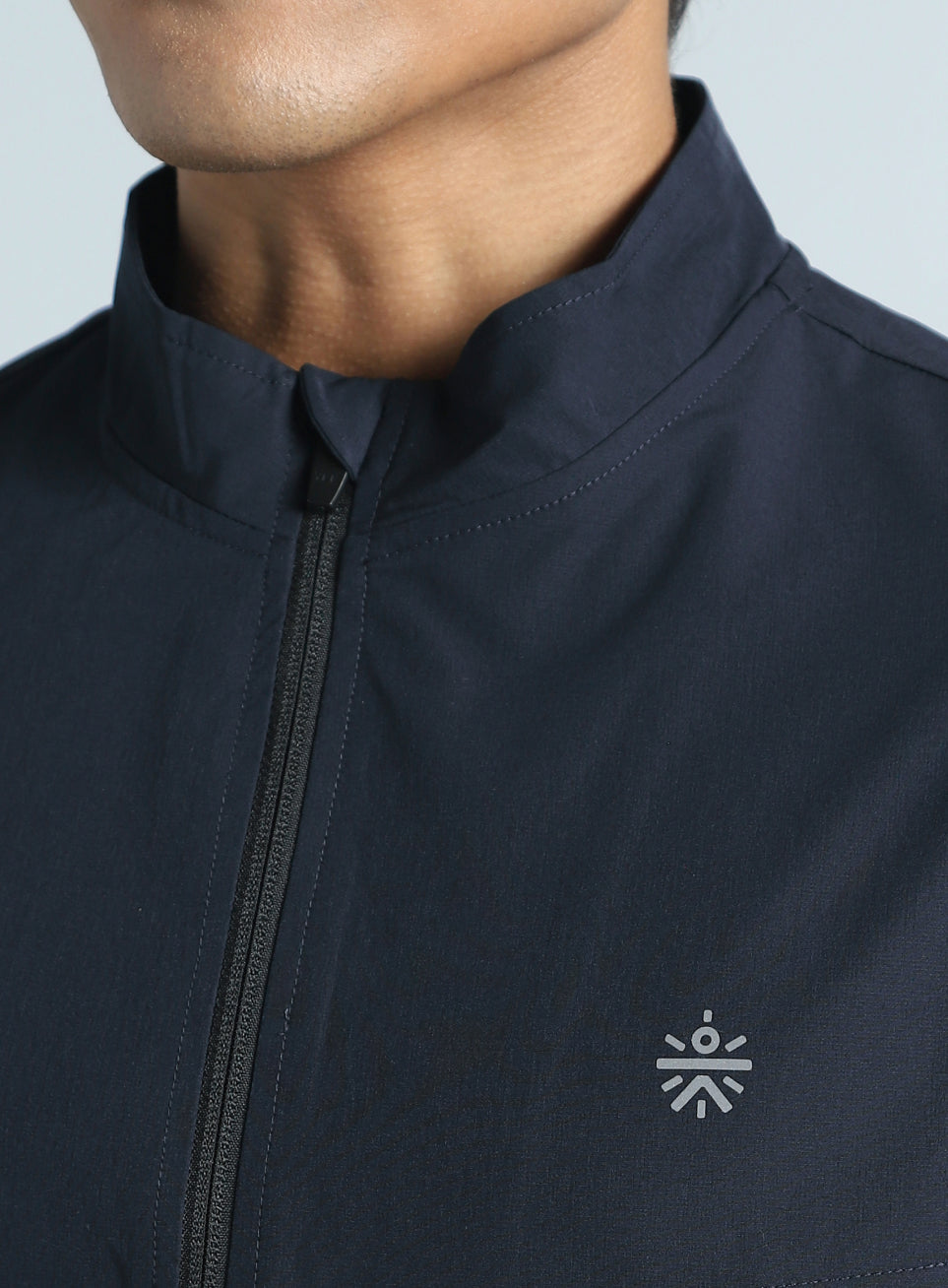 Men's Navy Train in Workout Jacket