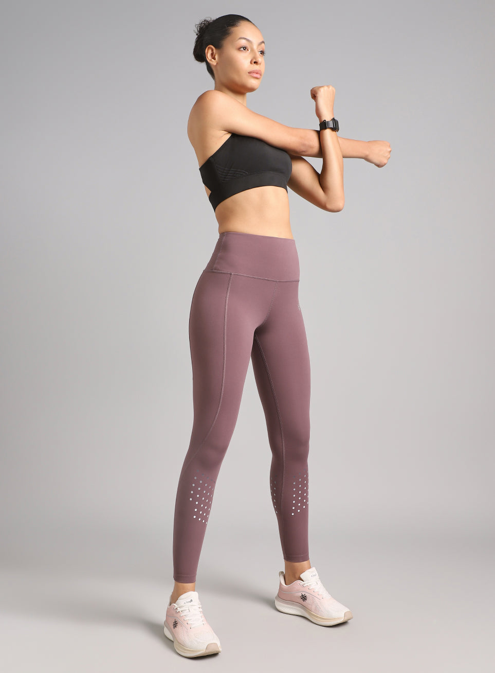 Women's Brown Ultimate Run COMFlex Tights