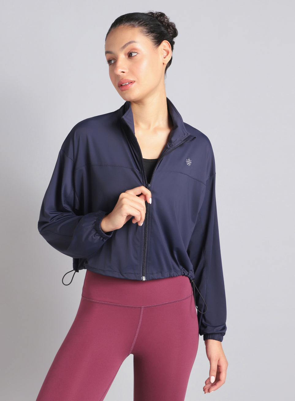 Women's Blue Supreme Soft Ultra Light Running Jacket