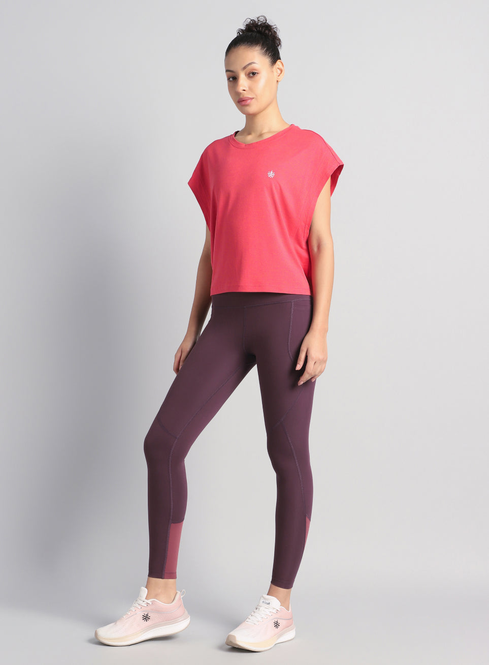 Women's Pink Muscle Flex COMFORtech T-shirt