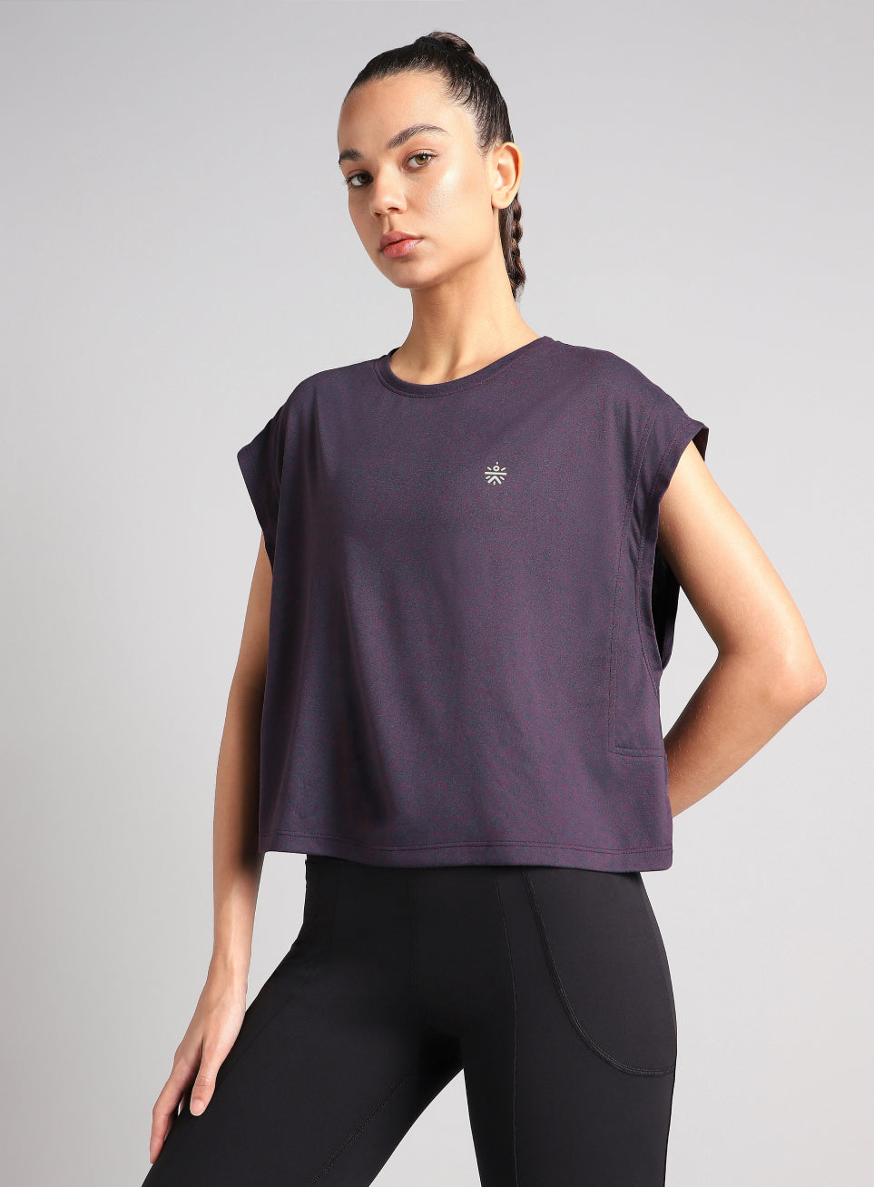 Women's Purple Muscle Flex COMFORtech T-shirt