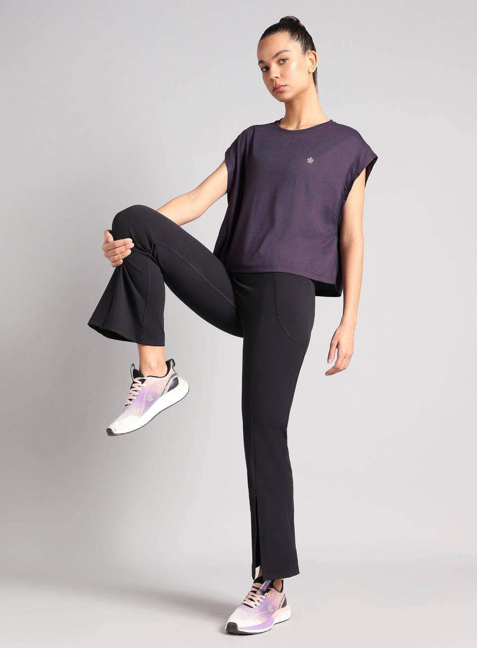 Women's Purple Muscle Flex COMFORtech T-shirt