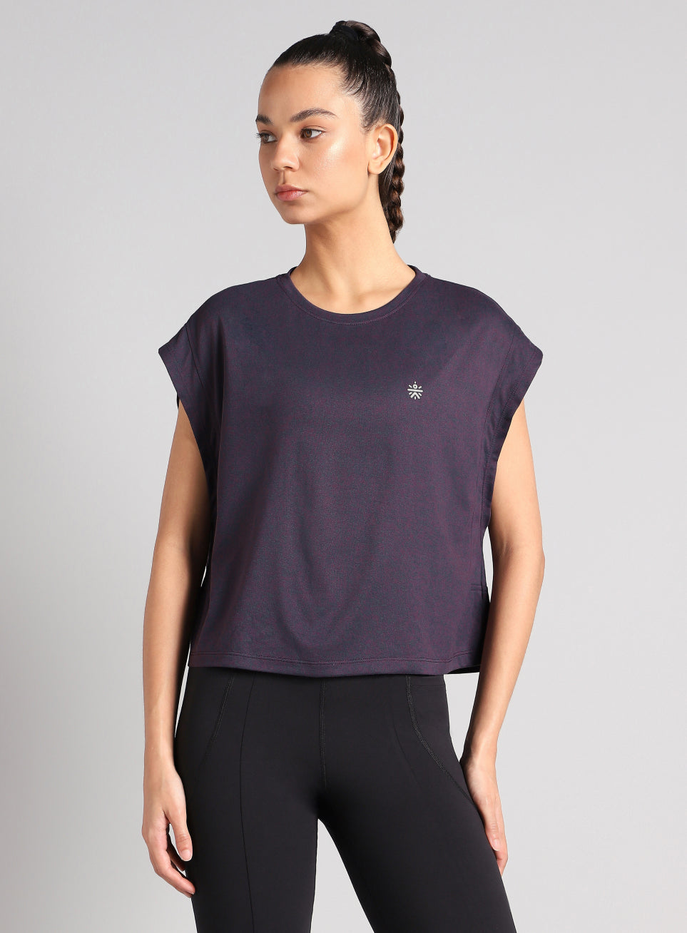 Women's Purple Muscle Flex COMFORtech T-shirt