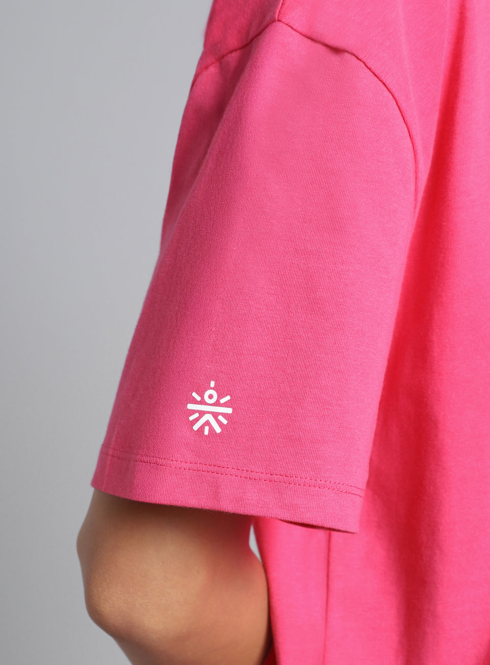 Women's Pink Move Oversized T-shirt