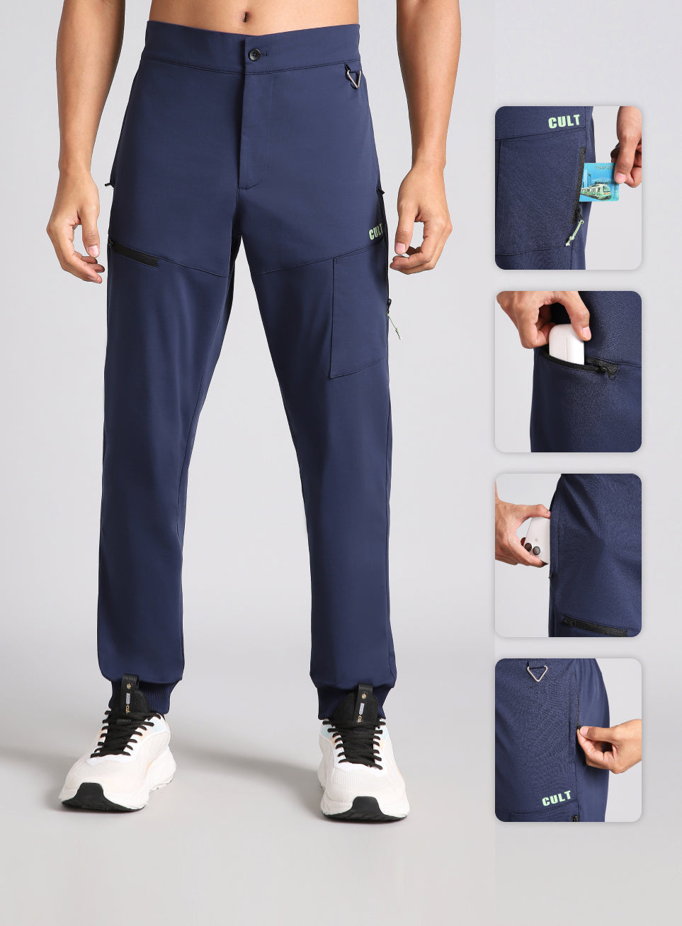 Men's Navy Metro City Travel Jogger
