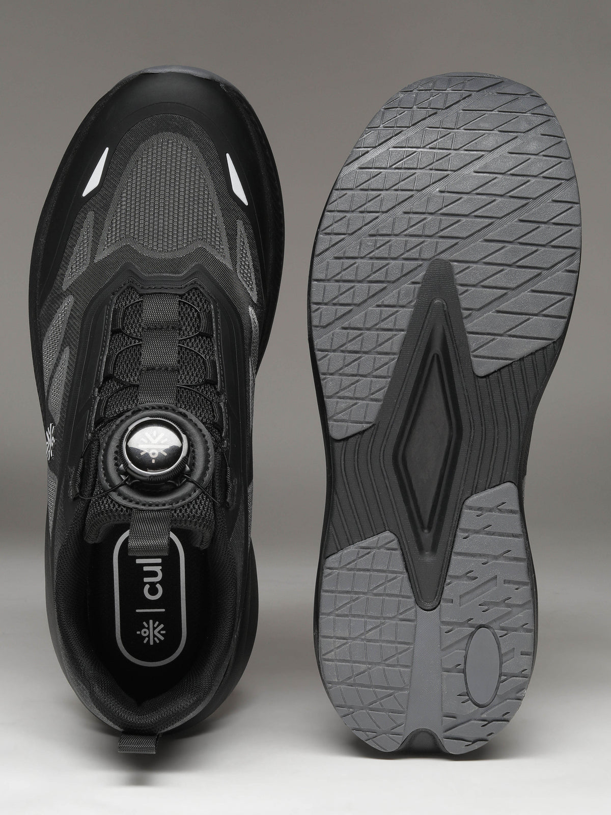 cult Men's PaceRush Running Shoes - Black