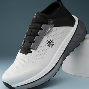 cult Men's GlideMax Trail Running Shoes - White/Black