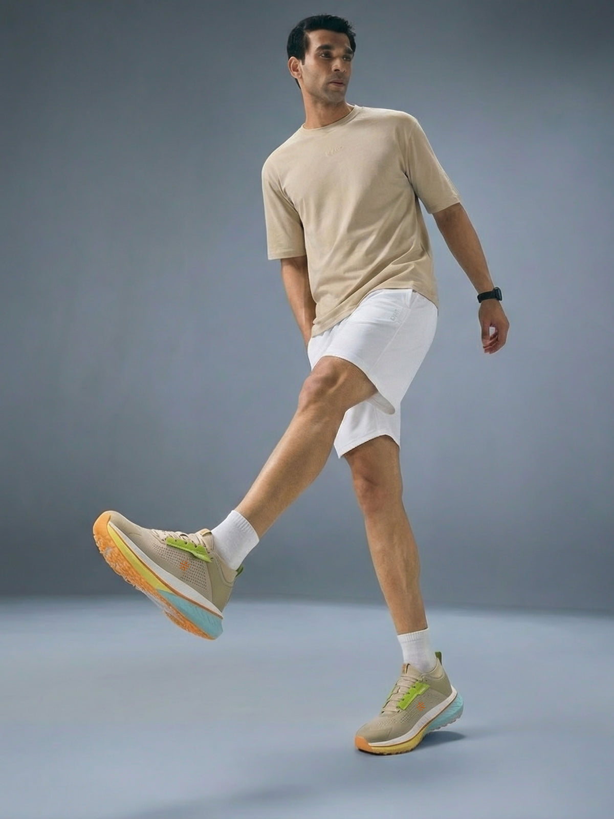 cult Men's GlideMax Trail Running Shoes - Beige