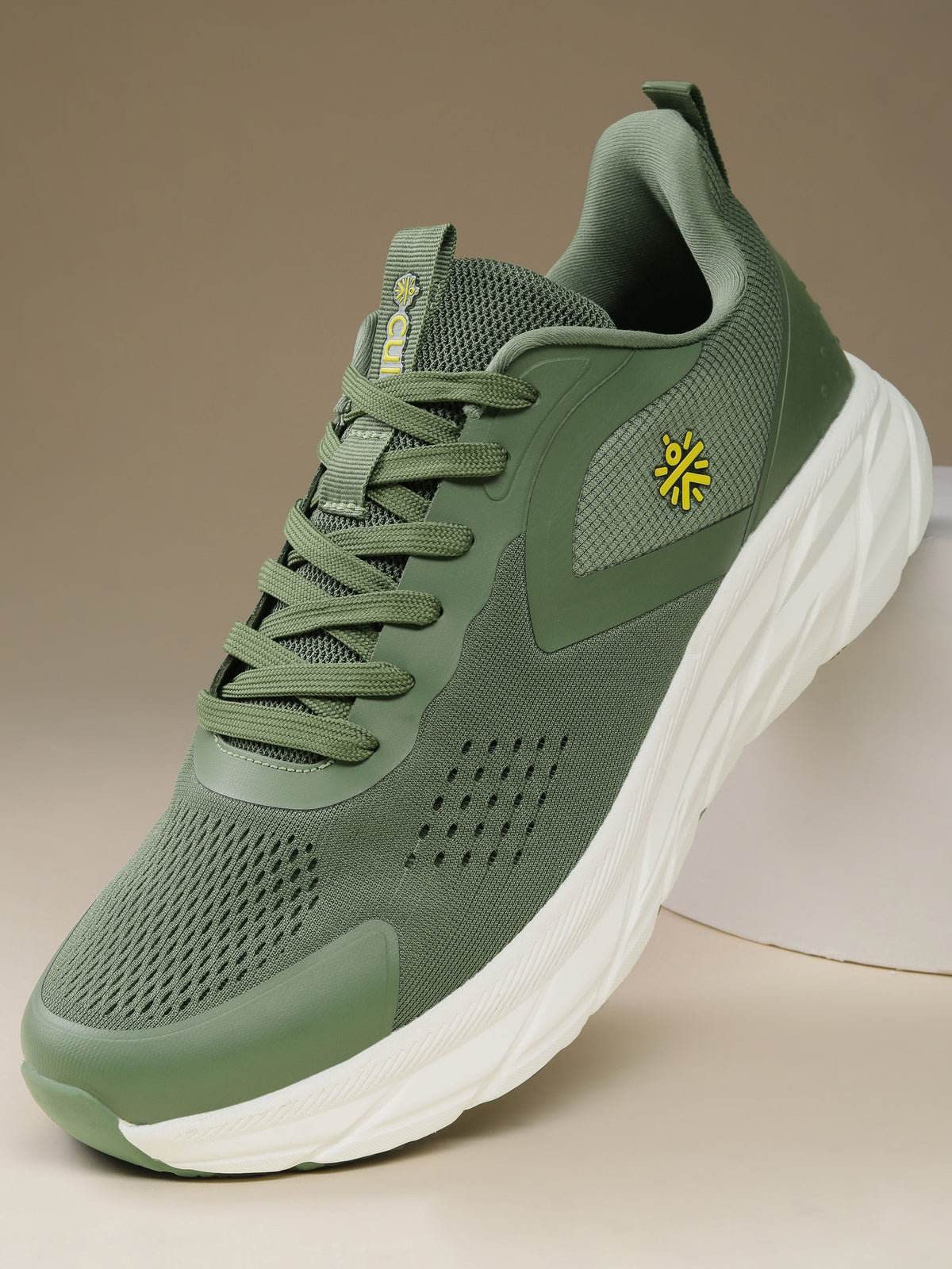 cult Men's GlideMove Running Shoes - Olive