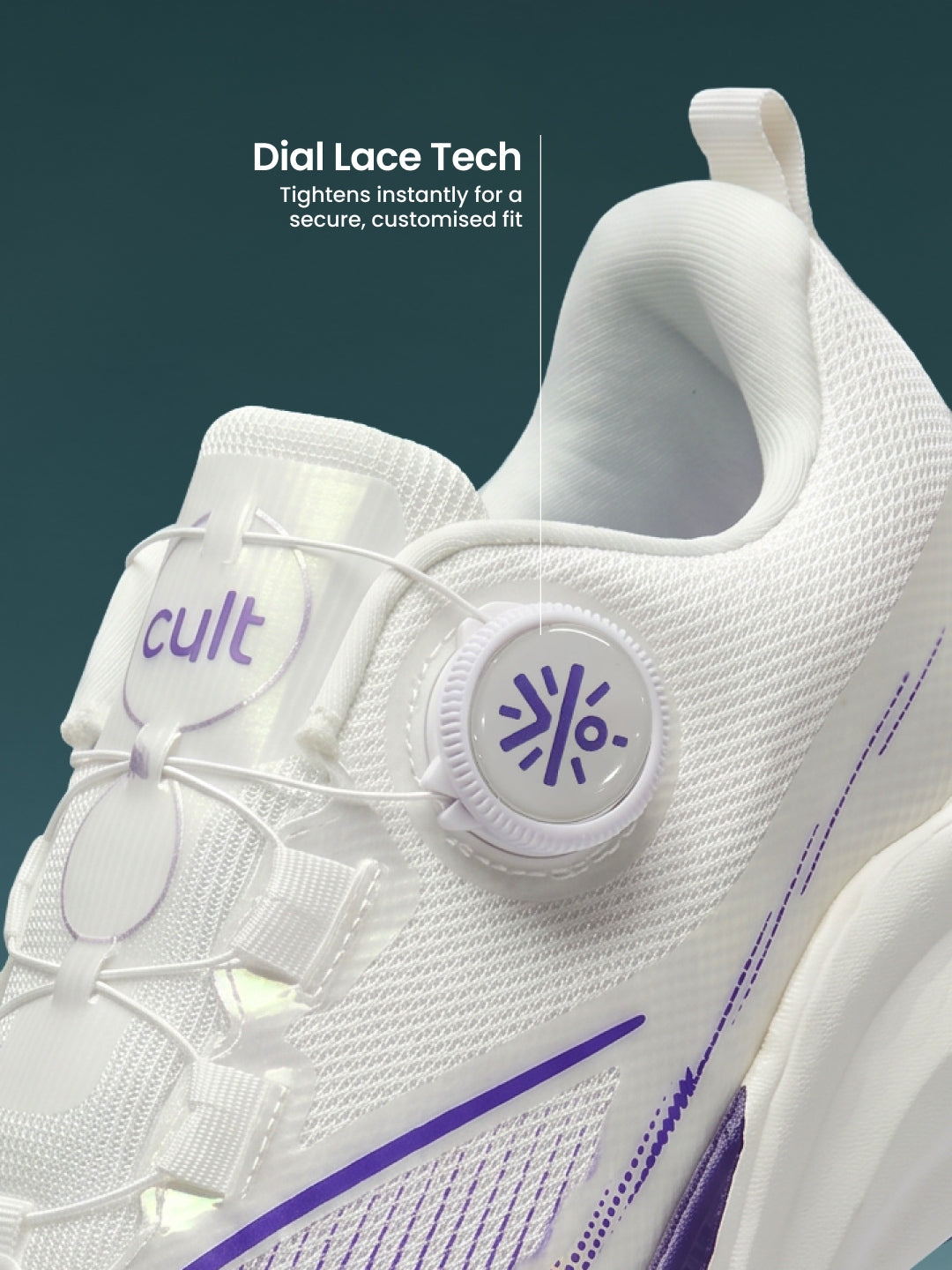cult Women's PowerPace Running Shoes - White