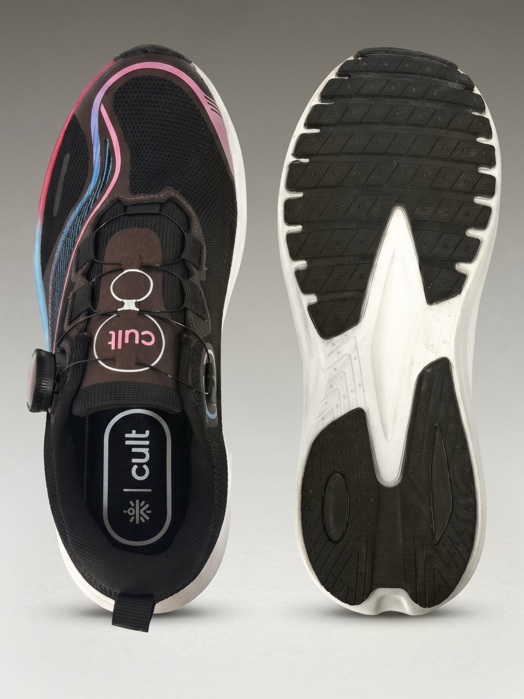 cult Women's PowerPace Running Shoes - Black