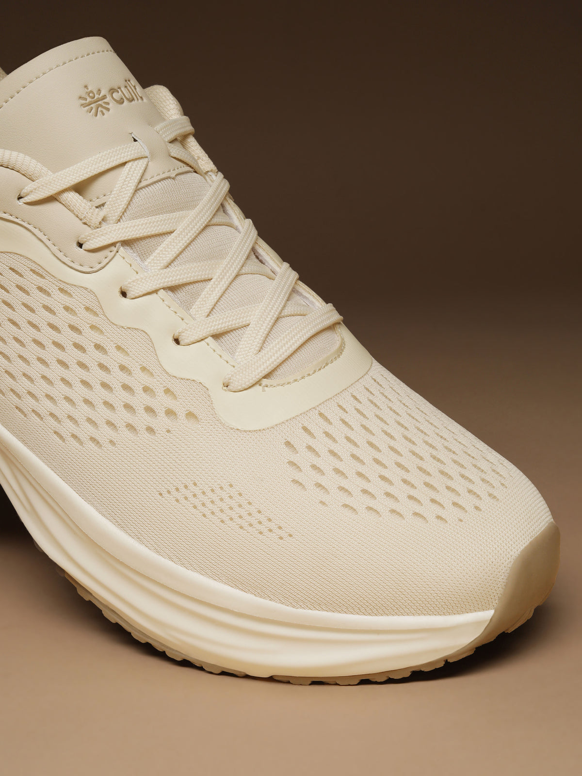 cult Men's StridePro Running Shoes - Beige