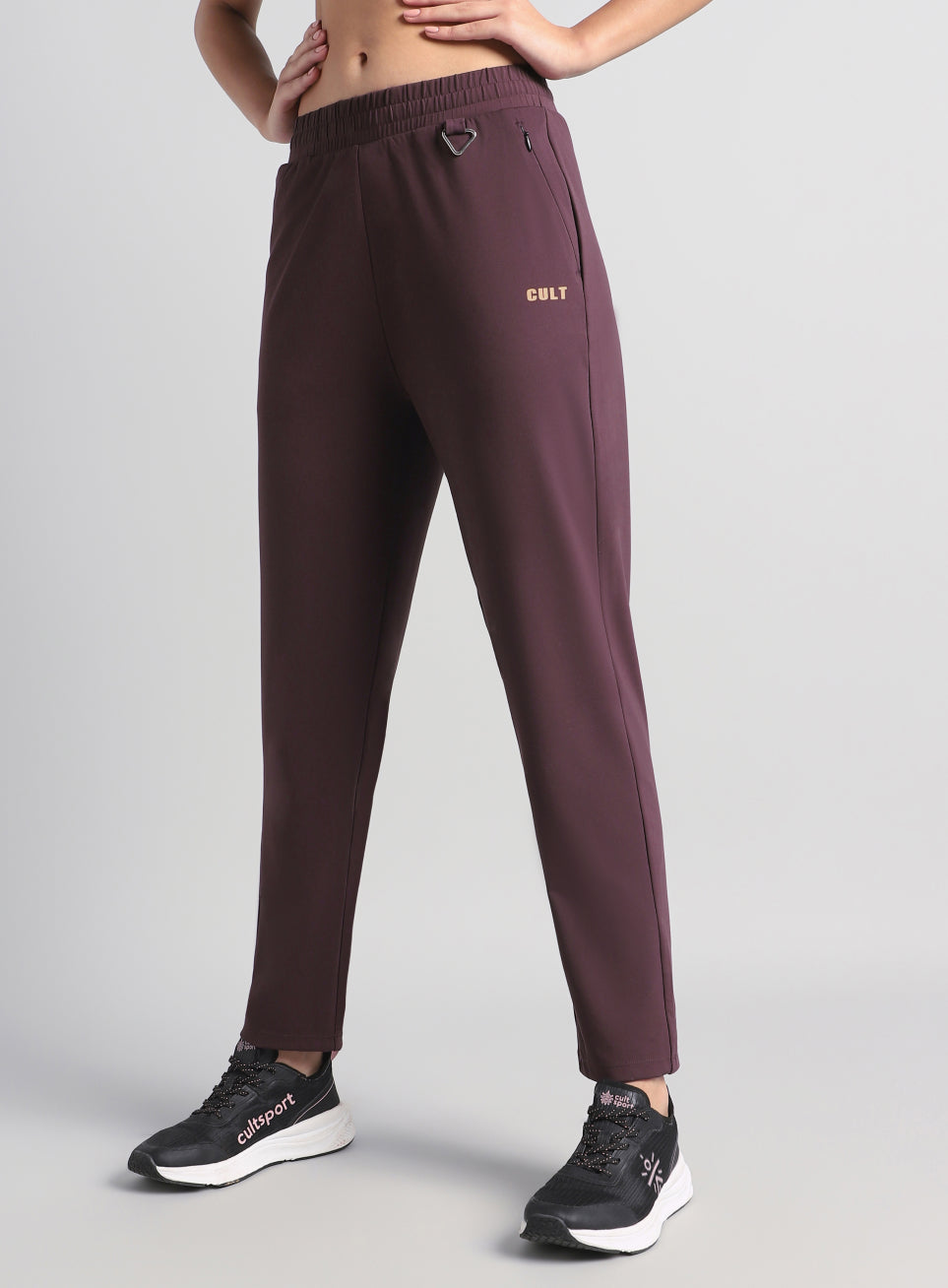 Women's Maroon All Day Travel Pants
