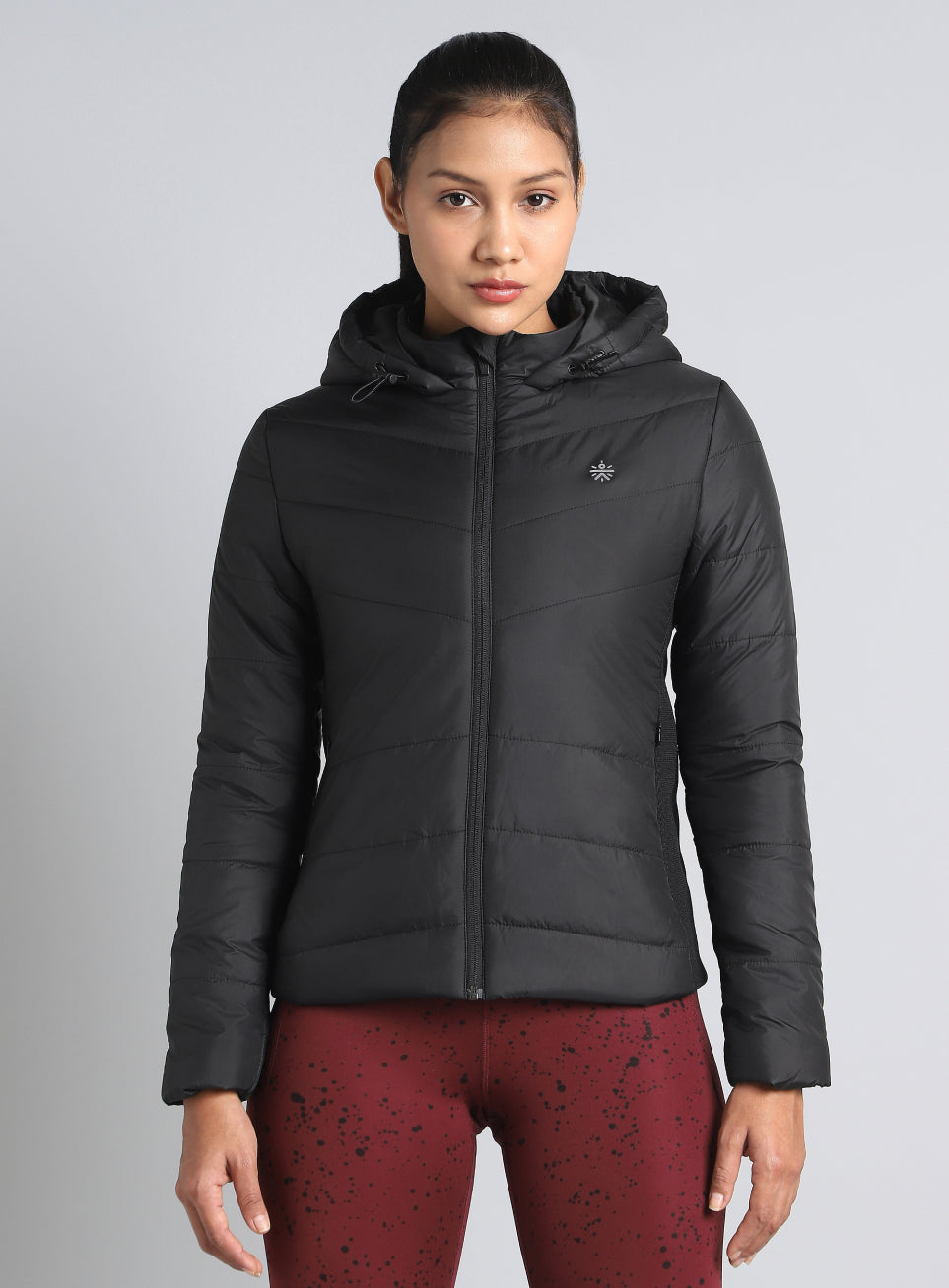 Women's Black Puffer Jacket